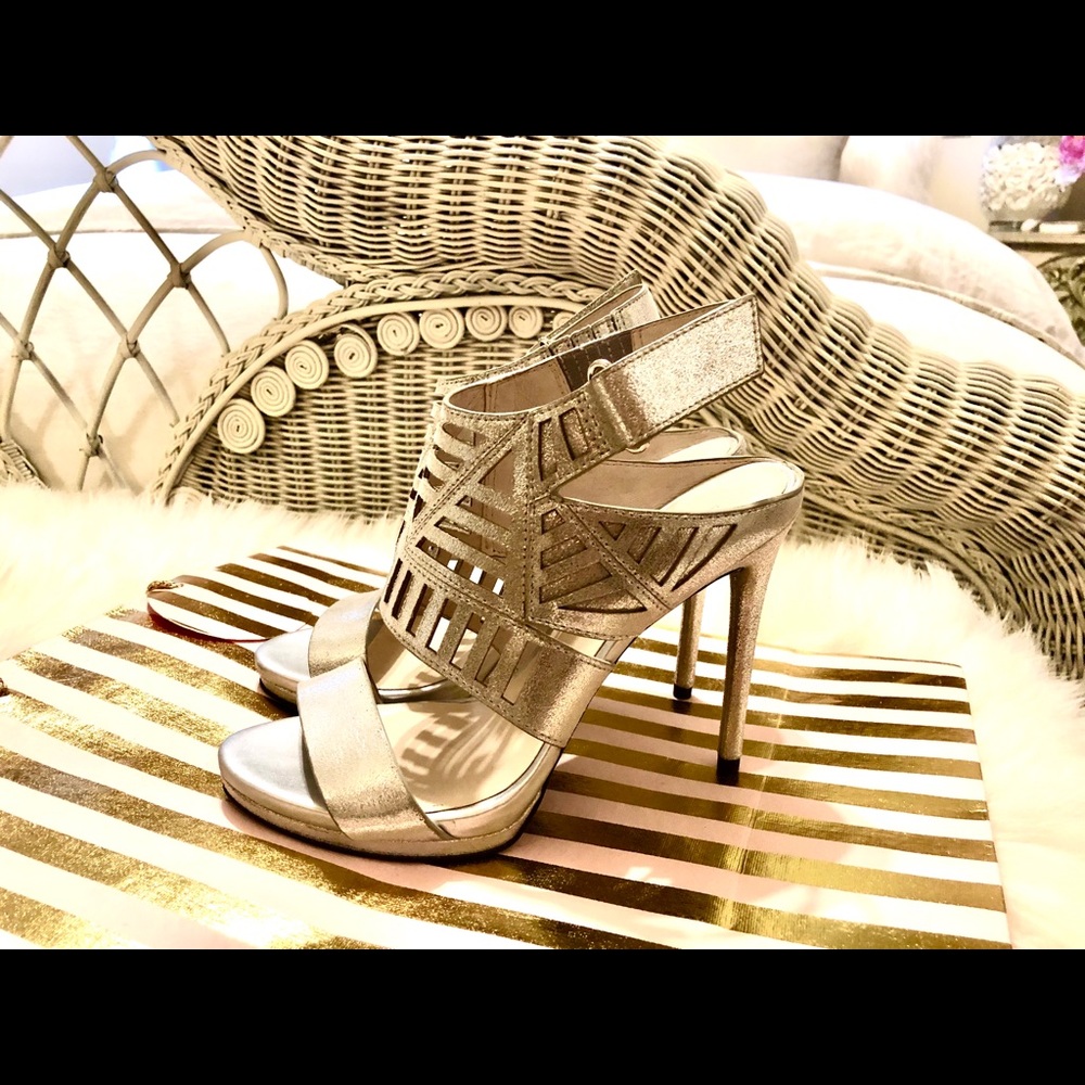 Elegant Silver Heels